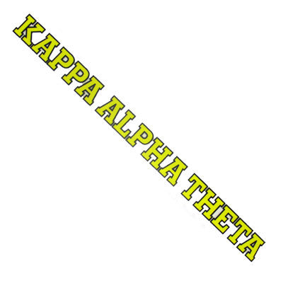Kappa Alpha Theta Car Decal - Rah Rah Co. rrc