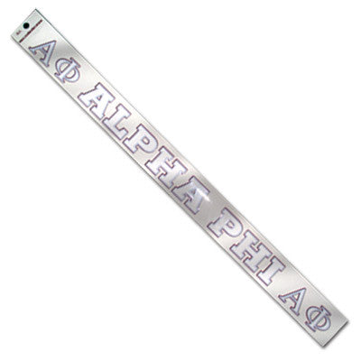 Alpha Phi Car Decal - Rah Rah Co. rrc