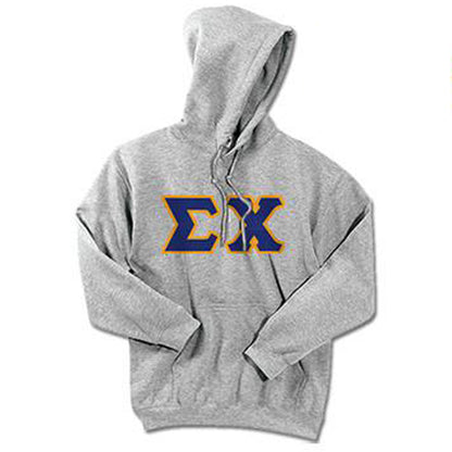 Sigma Chi Standards Hooded Sweatshirt - G185 - TWILL
