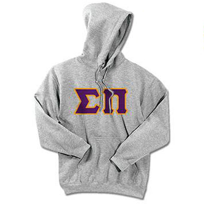 Sigma Pi Standards Hooded Sweatshirt - G185 - TWILL
