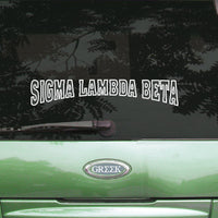 Sigma Lambda Beta Stadium Sticker - Angelus Pacific apsc