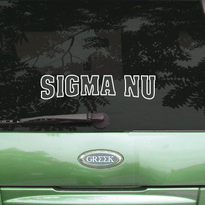 Sigma Nu Stadium Sticker - Angelus Pacific apsc