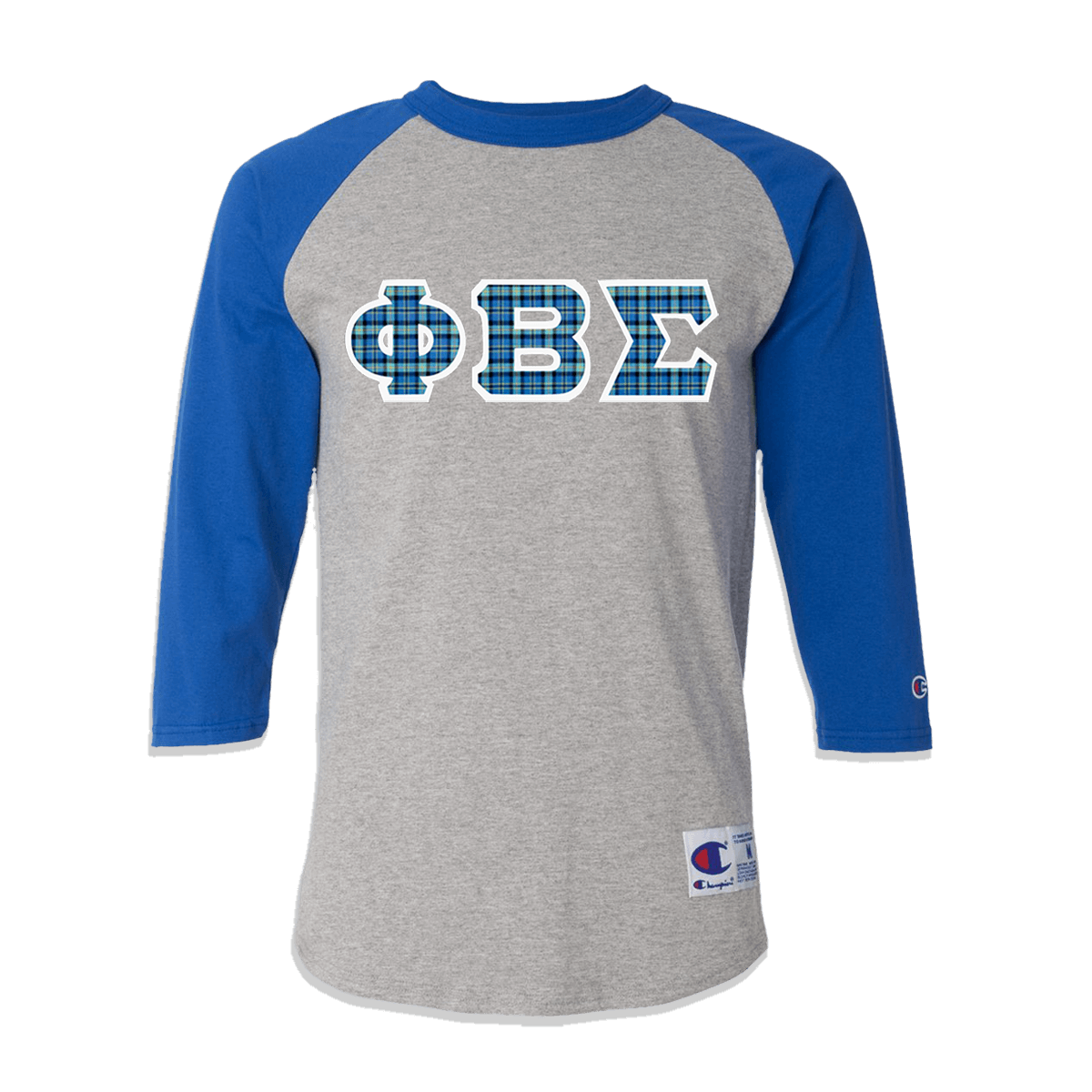 Champion® Fraternity Raglan Baseball Tee - T137/T1397 - TWILL