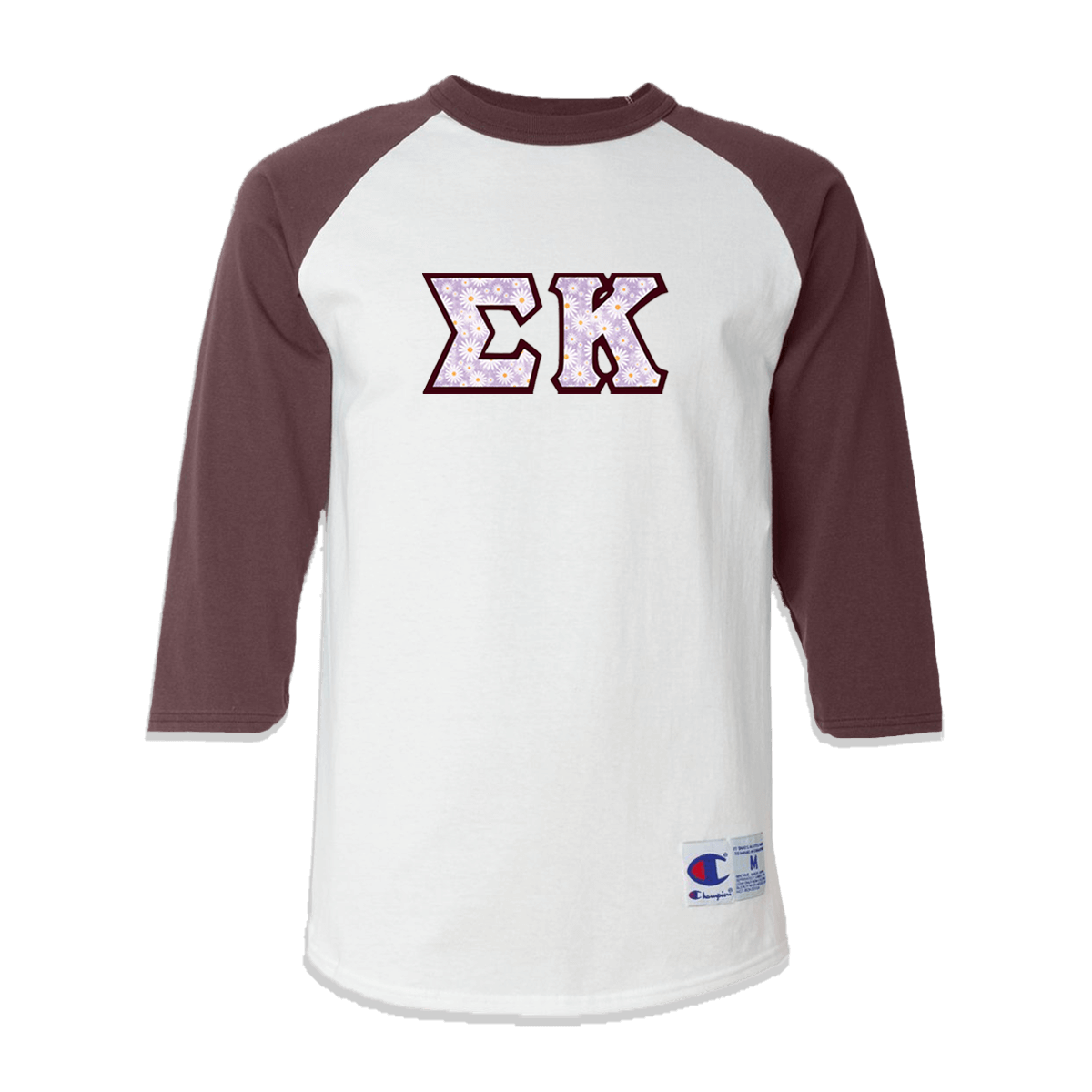 Champion® Sorority Raglan Baseball Tee - T137/T1397 - TWILL