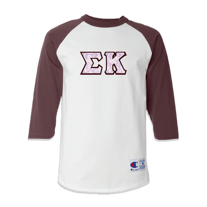Champion® Sorority Raglan Baseball Tee - T137/T1397 - TWILL