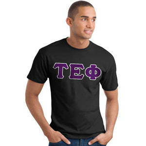 Tau Epsilon Phi Letter T-Shirt - G500 - TWILL