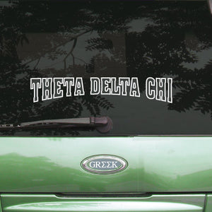 Theta Delta Chi Stadium Sticker - Angelus Pacific apsc