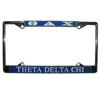 Theta Delta Chi License Plate Frame - Rah Rah Co. rrc