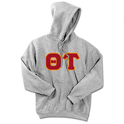 Theta Tau Standards Hooded Sweatshirt - $25.99 Gildan 18500 - TWILL