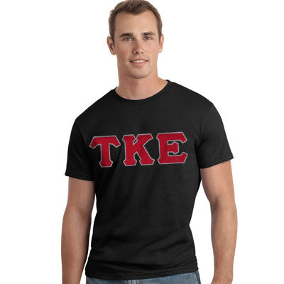 Tau Kappa Epsilon Letter T-Shirt - G500 - TWILL