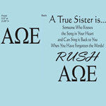 True Sister Is Shirt