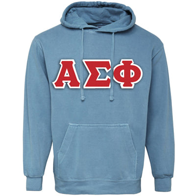 Fraternity Garment-Dyed Hooded Sweatshirt - TWILL
