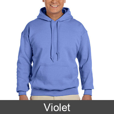 Alpha Sigma Alpha State and Date Printed Hoody - Gildan 18500 - CAD