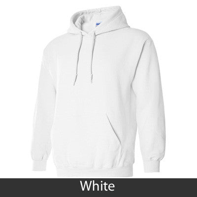 Alpha Sigma Alpha State and Date Printed Hoody - Gildan 18500 - CAD