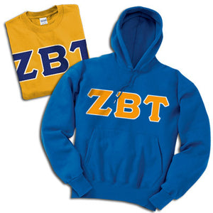 Zeta Beta Tau Hoodie and T-Shirt, Package Deal - TWILL