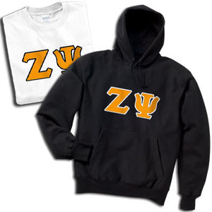 Zeta Psi Hoodie and T-Shirt, Package Deal - TWILL