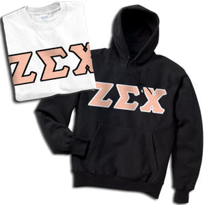 Zeta Sigma Chi Hoodie and T-Shirt, Package Deal - TWILL